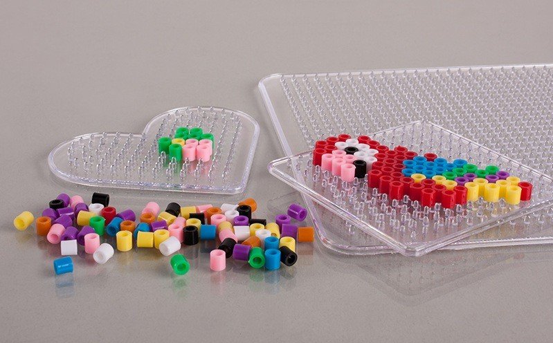 Kit les cadres en perles à repasser Hama MIDI 5 mm pour enfant - Perles & Co