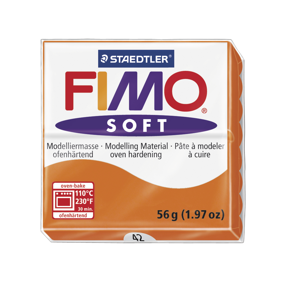 STAEDTLER FIMO soft 8020 - Materialpack á 57 g, mandarine - Image 7