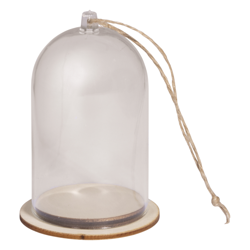 Rayher Acrylhaube Mit Sockel Und Jutekordel, 6 X 9 Cm - Image 4