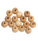 Holzperlen FSC 100%, poliert, 6mm ø, natur