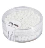 Rocailles, 2,6 mm ø, opaque, white