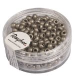 Metallic-Rocailles, matt, anthracite