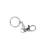 Schlüsselanhänger m. Karabiner, 25mm ø
