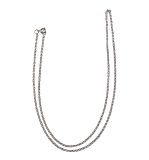 Edelstahl-Gliederkette 60 cm, 2,5mm ø