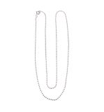 Kugelkette, 1,5mm ø, silber