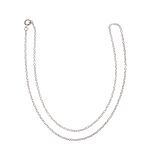 Gliederkette, silber