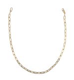 Link chain Paperclip, gold
