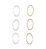 Zierelemente Oval