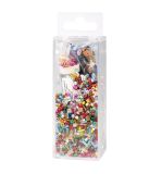 Sequins-, glass bead mix and wire