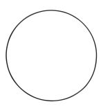 Metallringe beschichtet, 25cm ø, schwarz