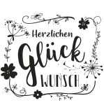 Stempel  Herzlichen Glückwunsch