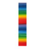Wachs-Regenbogenflachstreifen