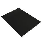 Foam rubber sheet, black