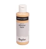 Allround Paint, acrylic, metallic, brilliant gold