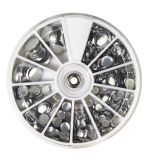 Hotfix-rivet, mix of sizes 3-10 mm