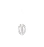 Plastic egg, two parts,  8cm ø