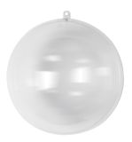 Plastic ball, two parts, 20 cm ø
