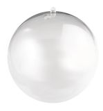Plastic ball, two parts, 12cm ø