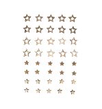 Decor.wood shapes Stars, FSC Mix Credit