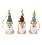 Wooden Santa to hang up
