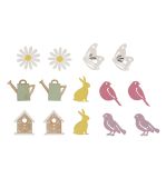 Wooden shapes  Summer , FSC Mix Credit
