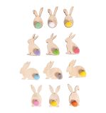 Holz Streuteile Hase, FSC Mix Credit