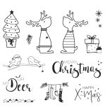 Clear Stamps - Rentierfreunde
