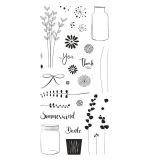 Clear Stamps -  Botanical