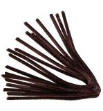 Chenille wire, dark brown