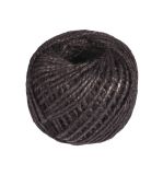 Sisal rope in ball, 1mm ø, black