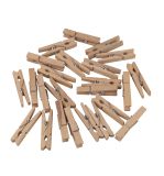 Holz-Wäscheklammern, 4,5 cm, natur