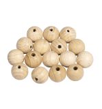 Rohholzkugeln FSC 100%,gebohrt, 12mm ø