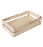 Wooden case - lath look, FSC Mix Credit