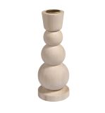 Wood.candleholder, FSC 100%, 6.5cm ø