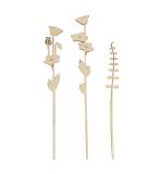 Holzstecker Mohn&Gras, FSC Mix Credit
