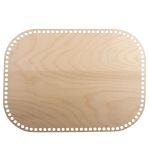 Holz Häkelboden Tablett, FSC Mix Credit