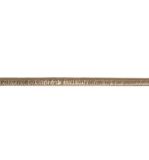 Kunstlederband Metallic flach, gold