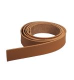 Leatherette tape flat, fawn