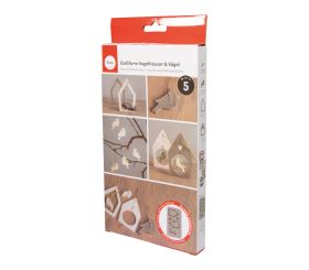 Silikon Gießform Vogelhäuser + Vögel