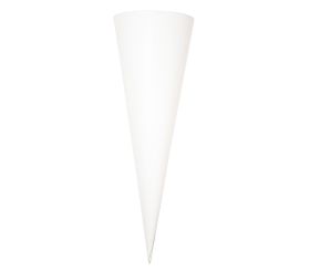 Schultütenrohling weiß, 70 cm