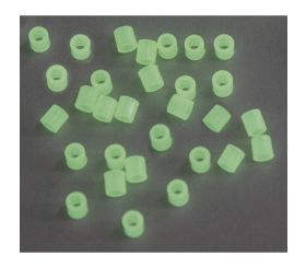 Ironing beads Glow in the Dark , 5mm ø
