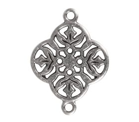 Metall-Zierelement Ornament Blume