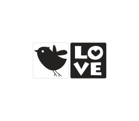 Labels GB Love +Vogel