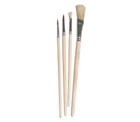 Set o.brushes kinderg.+school, FSC 100%