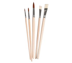 Paintbrush set Kinderg.+school, FSC 100%