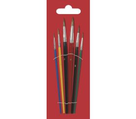 School-Paint-Brush Set, ox hair