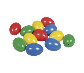 Plastic eggs, 4,5cm ø