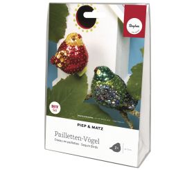 Sequins crafting set Birds Piep&Matz