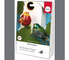 Sequins crafting set Birds Piep&Matz