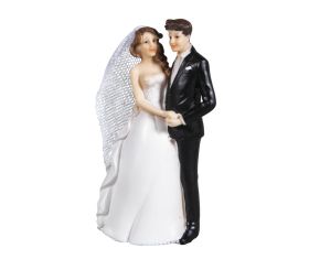Bridal couple out of polyresin